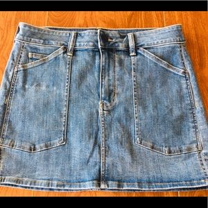 Denim Mini Skirt